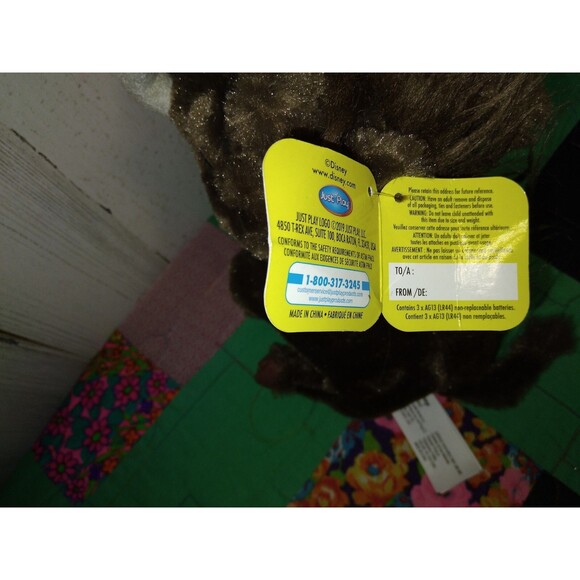 NEW DISNEY THE LION KING PUMBAA 7" Talking  Plush - Picture 7 of 11